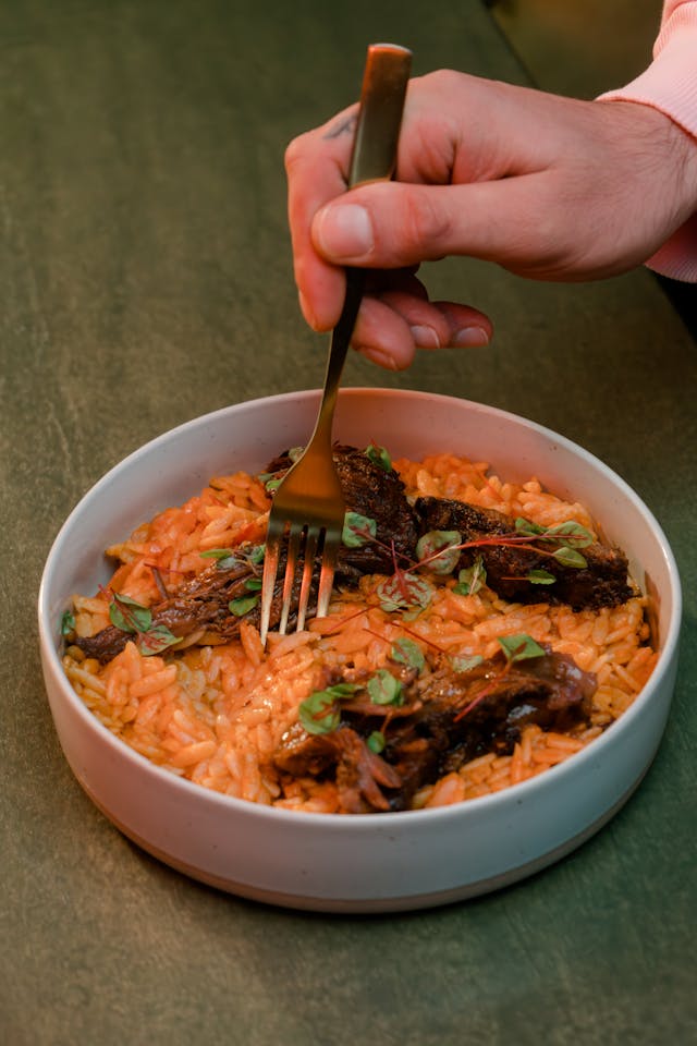 Risotto de hongos